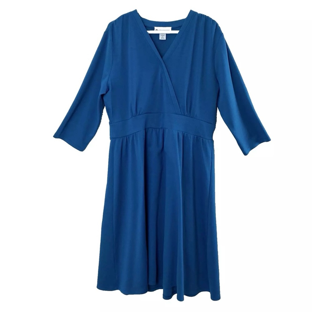 Ella Simone Cross Front Dress - 1X